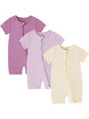 Cozy Bamboo Baby Girl Pajamas & Sleepers | Soft Romper 0-2T for Comfort